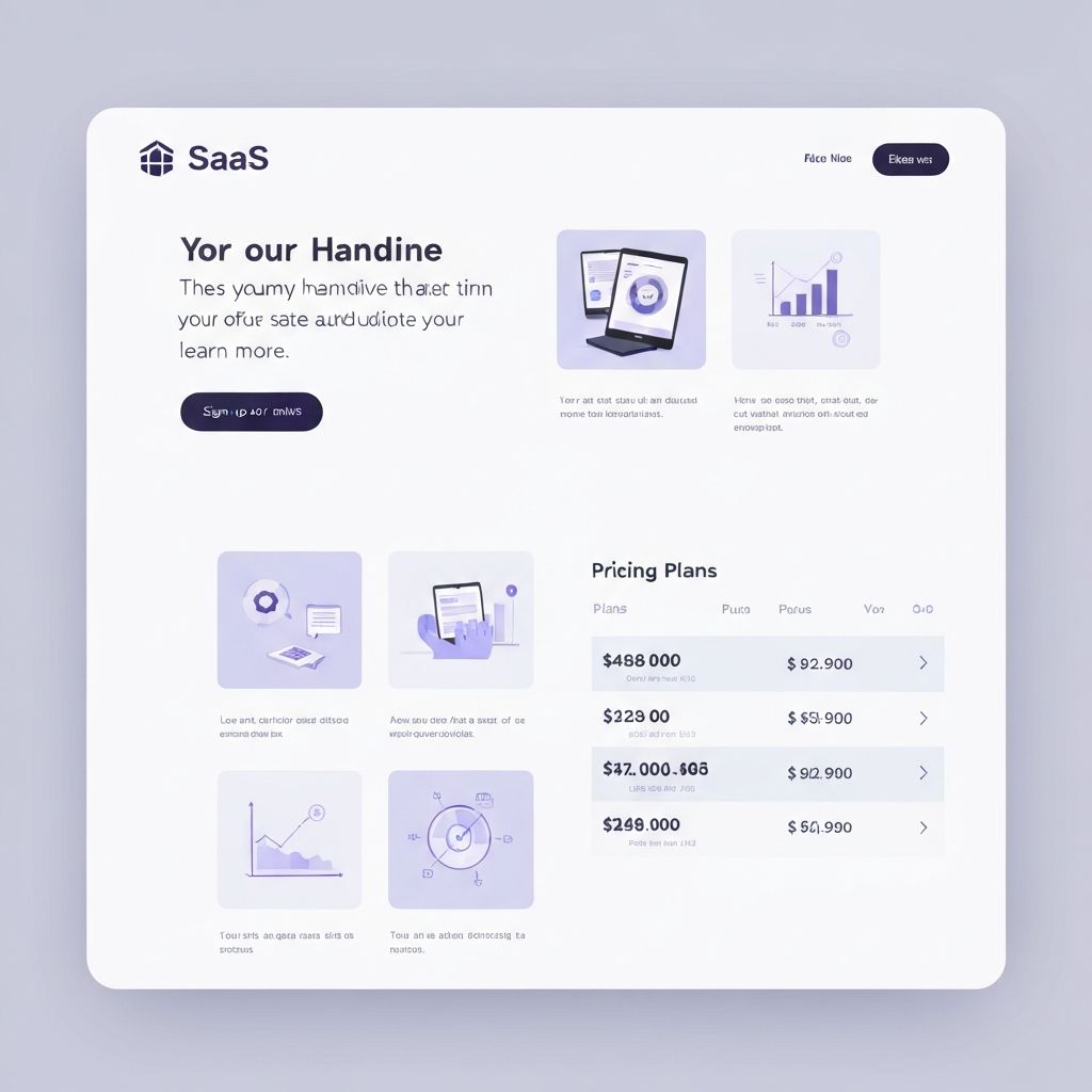 SaaS Landing Kit preview 1